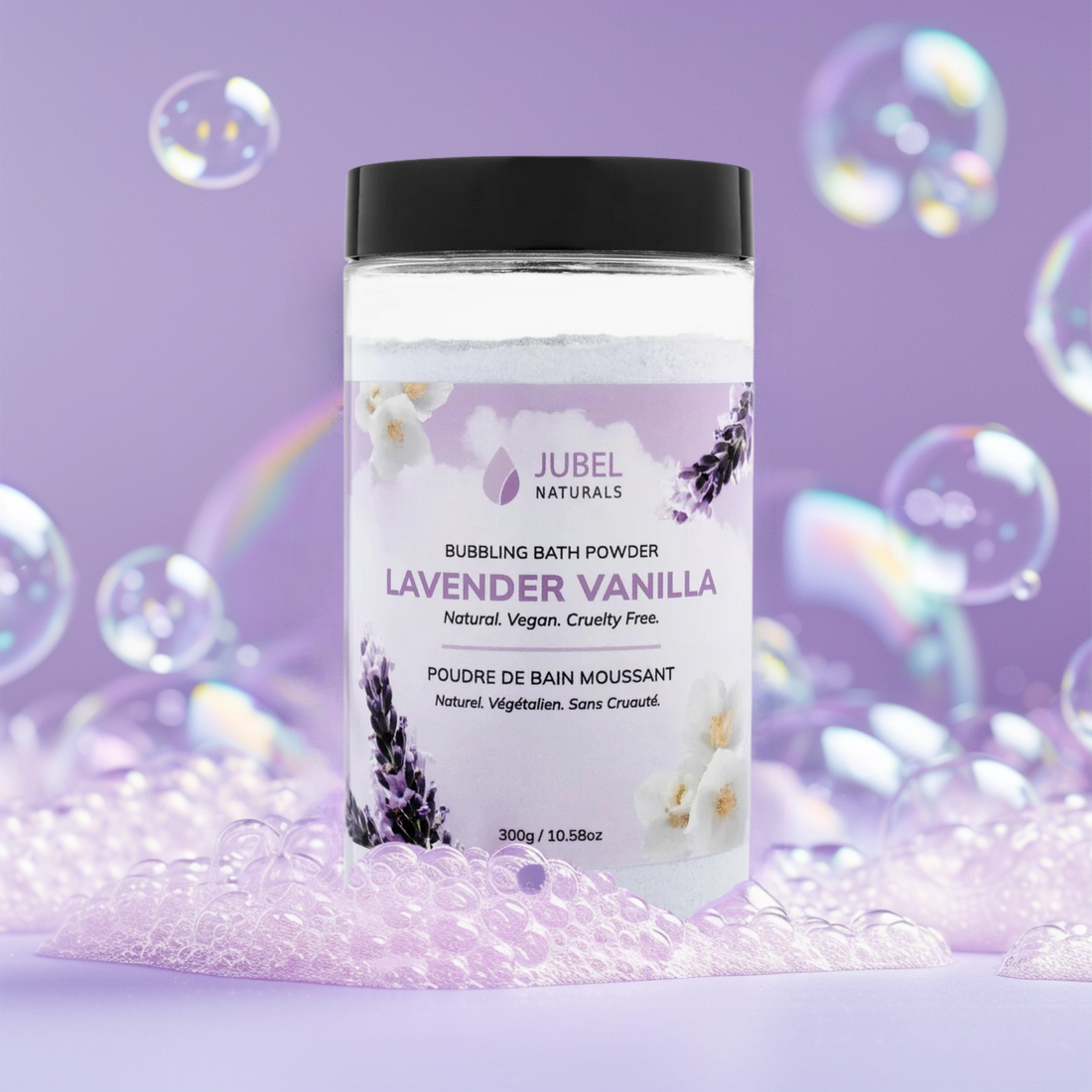 Lavender Vanilla Bubbling Bath Powder
